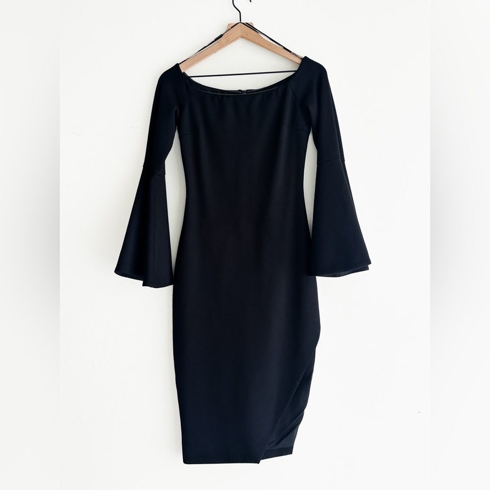 Bless'ed are the Meek Black Element Dress Bell Sleeves Women's Size 2